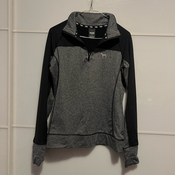 Victorias Secret Pink Half Zip Top - Picture 3 of 4